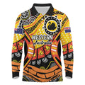 Western Australia Golden State Long Sleeve Polo Shirt