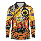 Western Australia Golden State Long Sleeve Polo Shirt