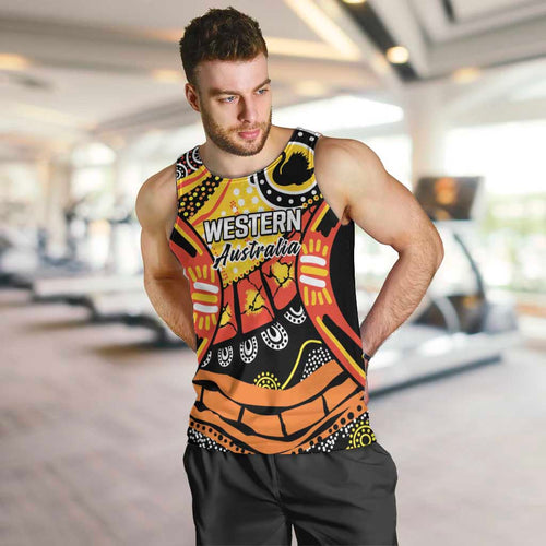Western Australia Golden State Men Tank Top
