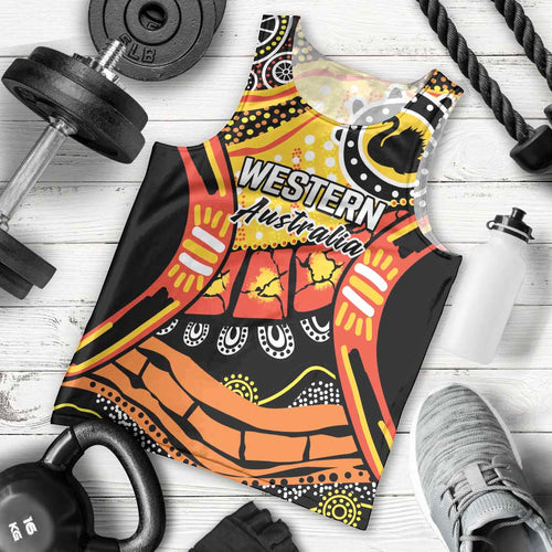 Western Australia Golden State Men Tank Top