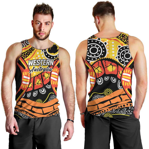 Western Australia Golden State Men Tank Top