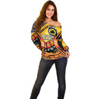 Western Australia Golden State Off Shoulder Sweater