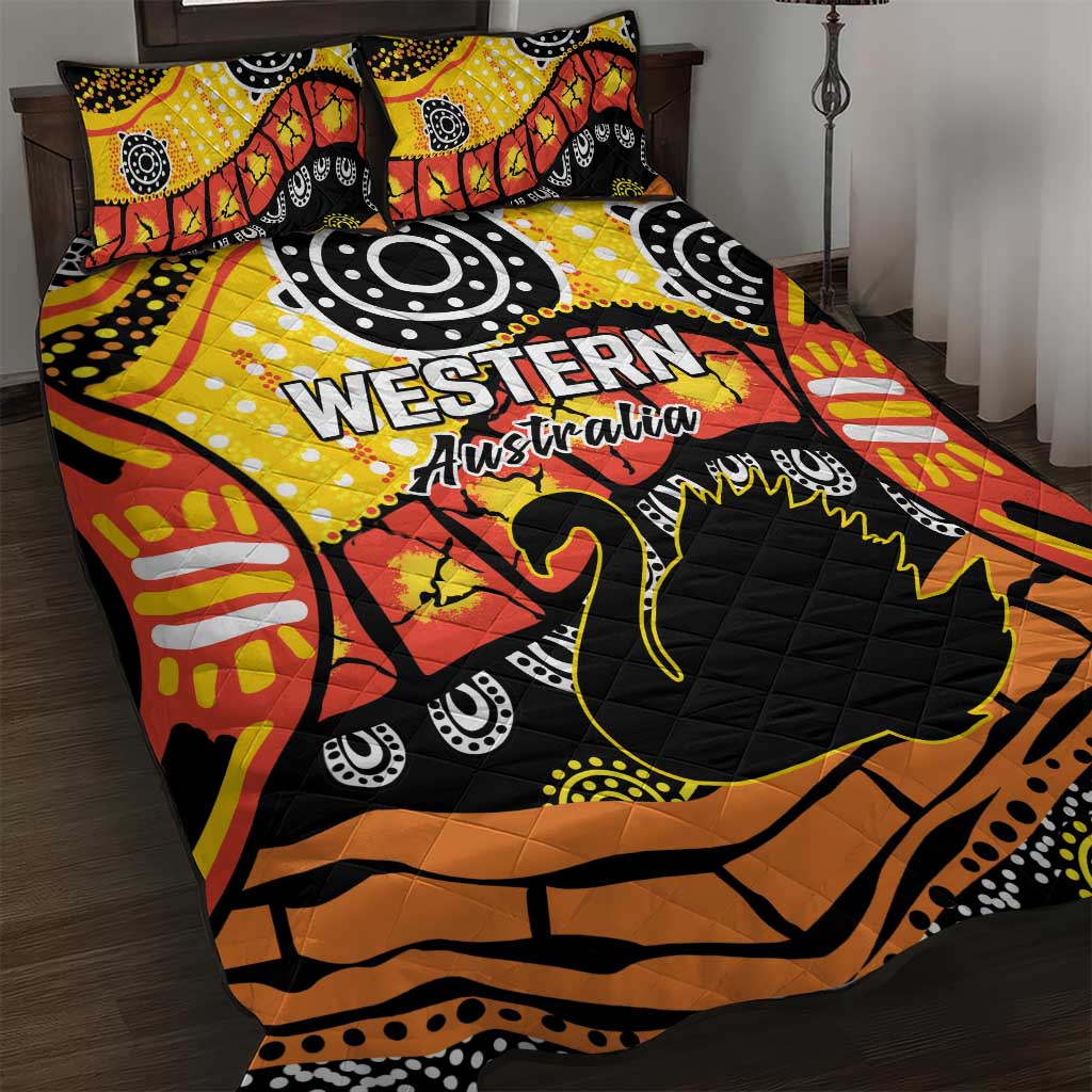 Western Australia Golden State Quilt Bed Set