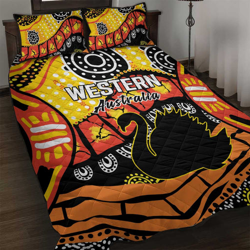 Western Australia Golden State Quilt Bed Set