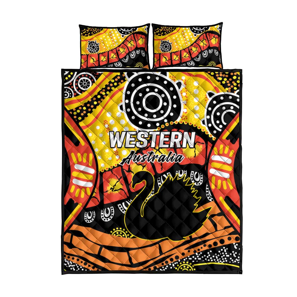 Western Australia Golden State Quilt Bed Set