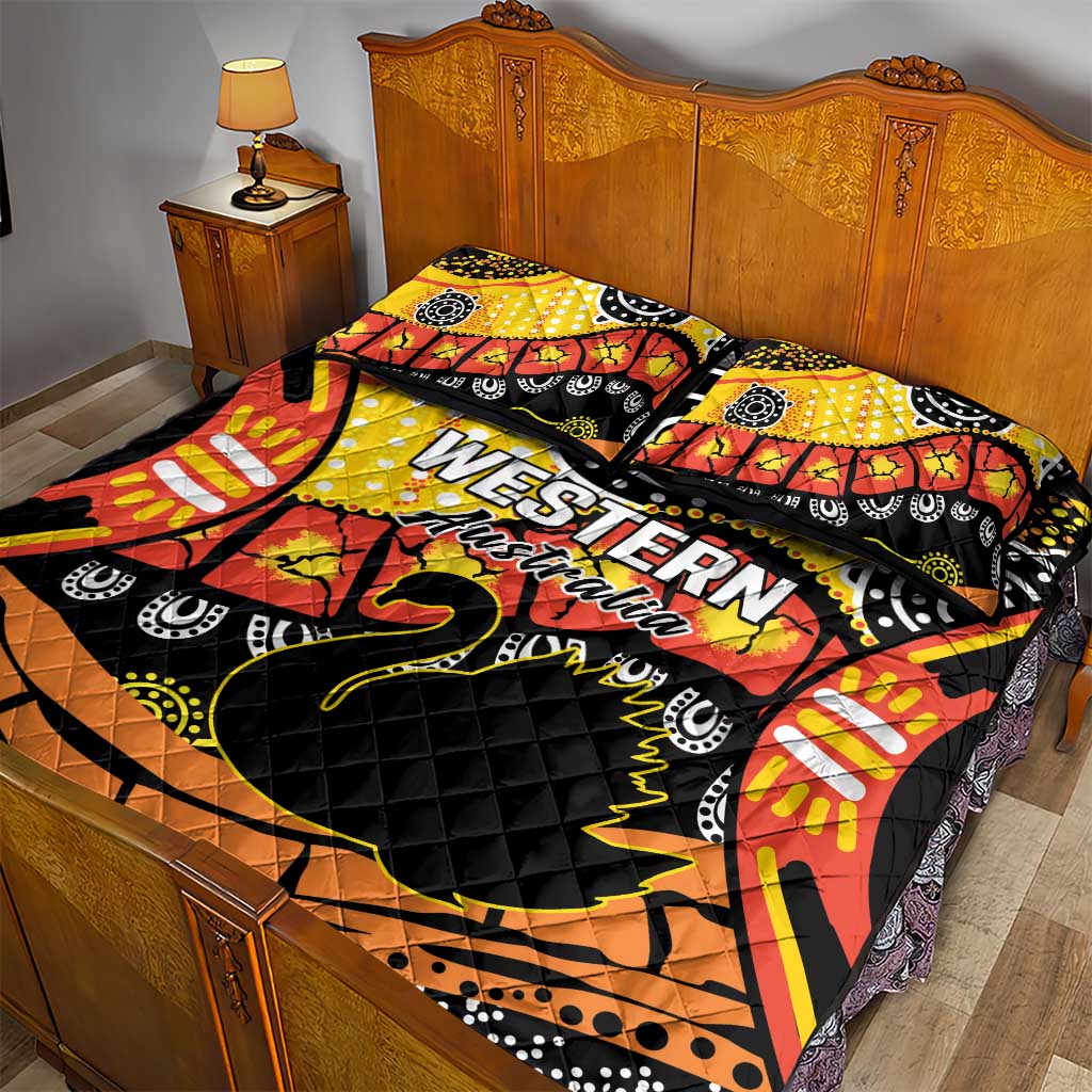 Western Australia Golden State Quilt Bed Set