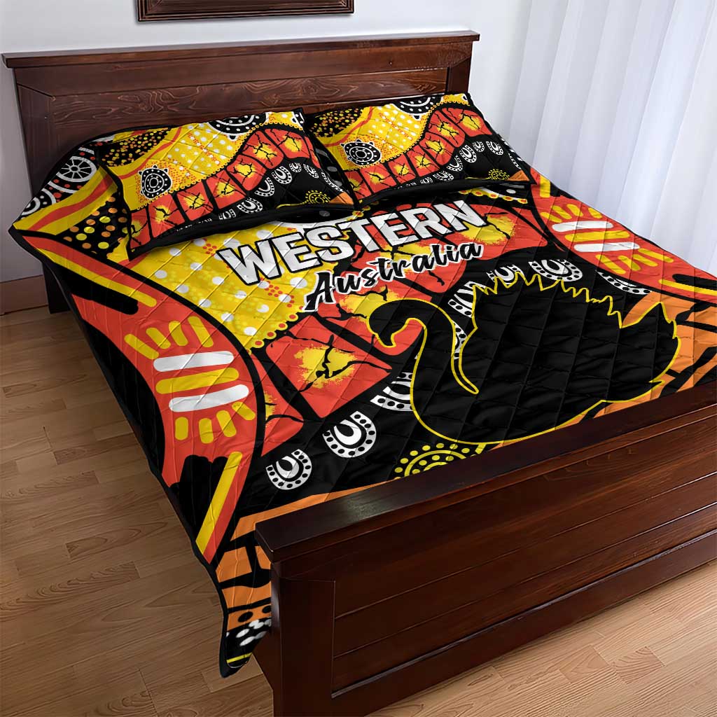 Western Australia Golden State Quilt Bed Set