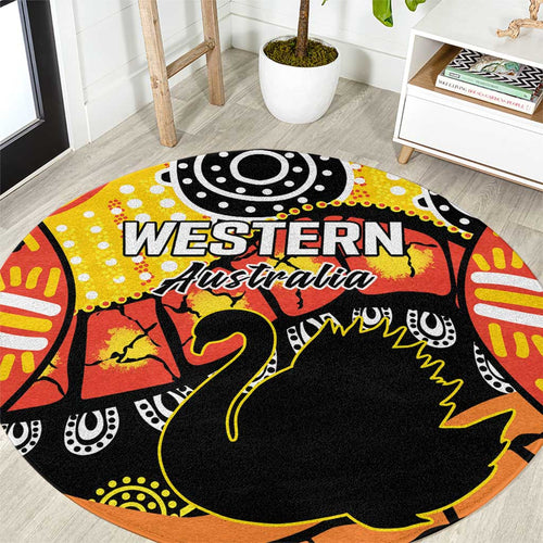 Western Australia Golden State Round Carpet