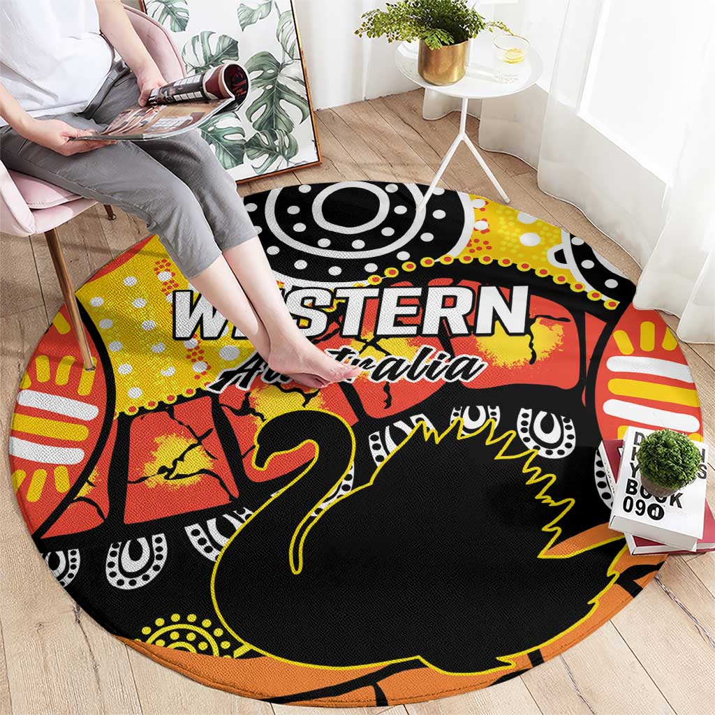Western Australia Golden State Round Carpet