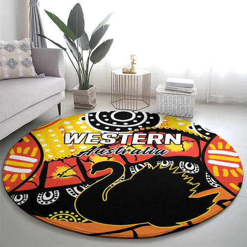 Western Australia Golden State Round Carpet