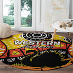 Western Australia Golden State Round Carpet