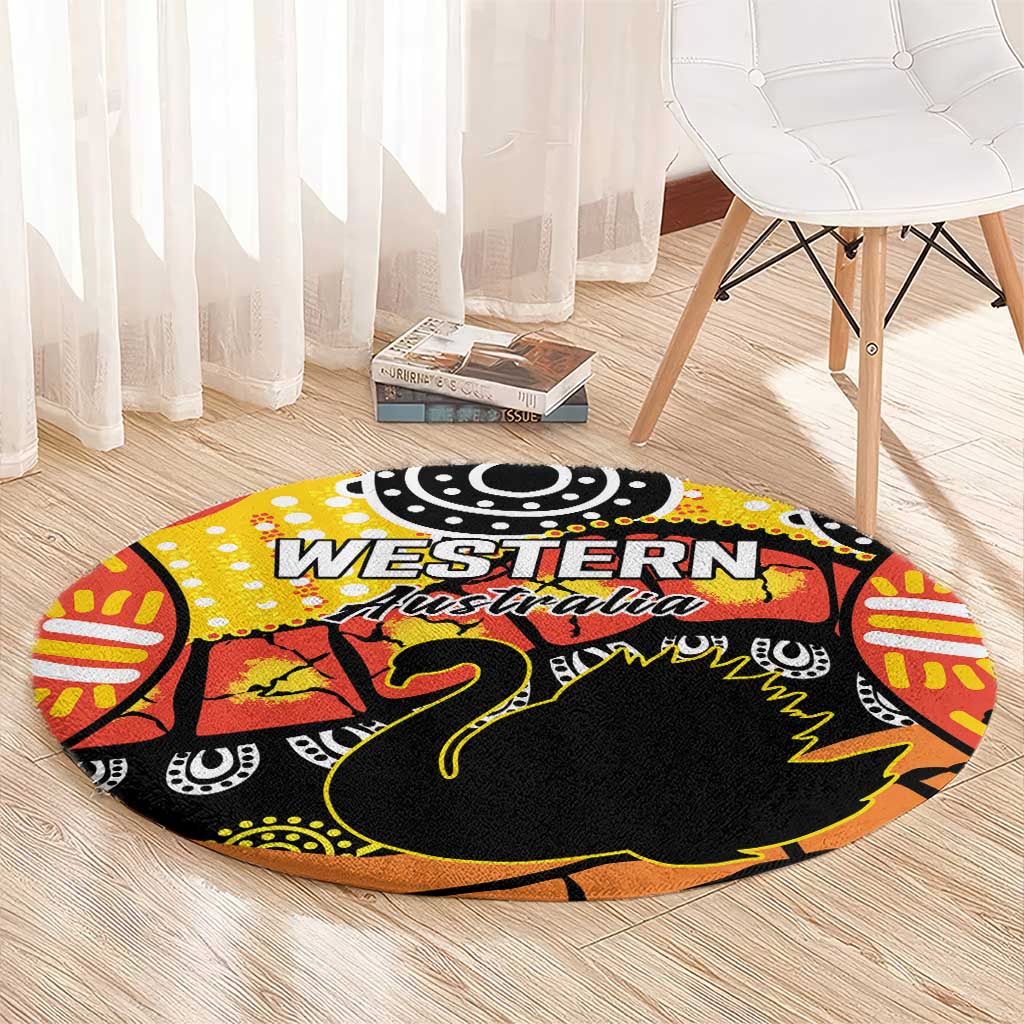 Western Australia Golden State Round Carpet