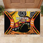 Western Australia Golden State Rubber Doormat