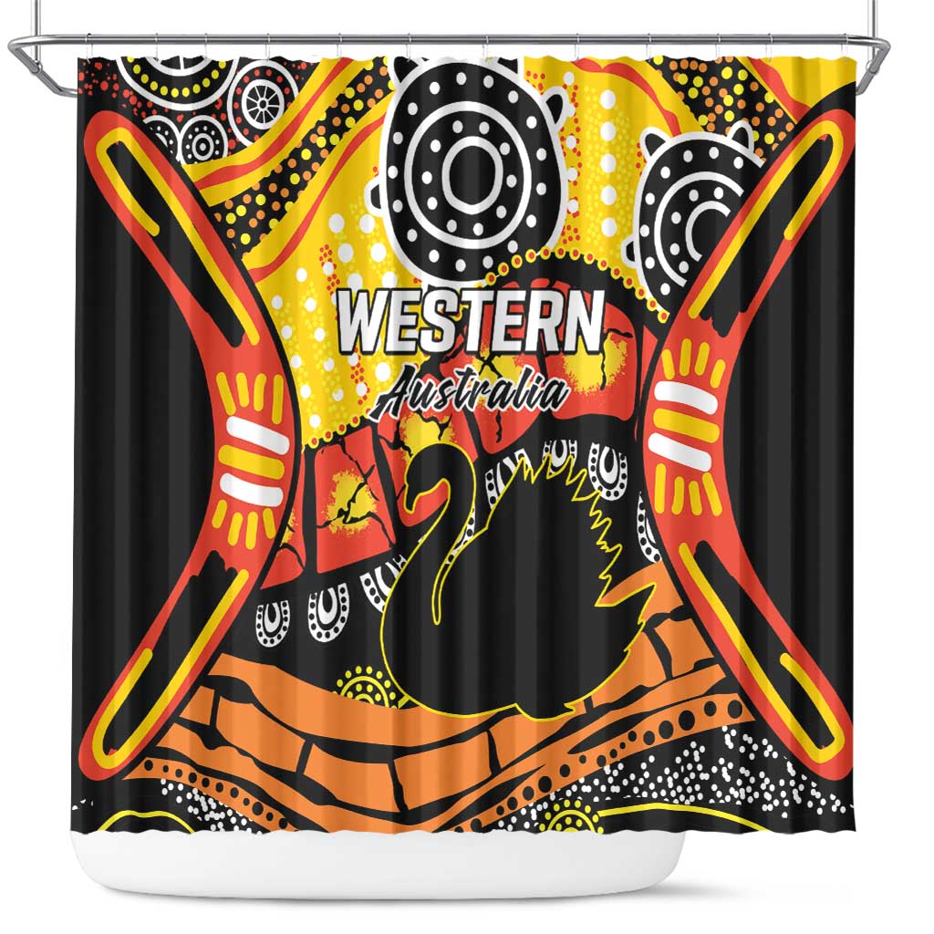 Western Australia Golden State Shower Curtain