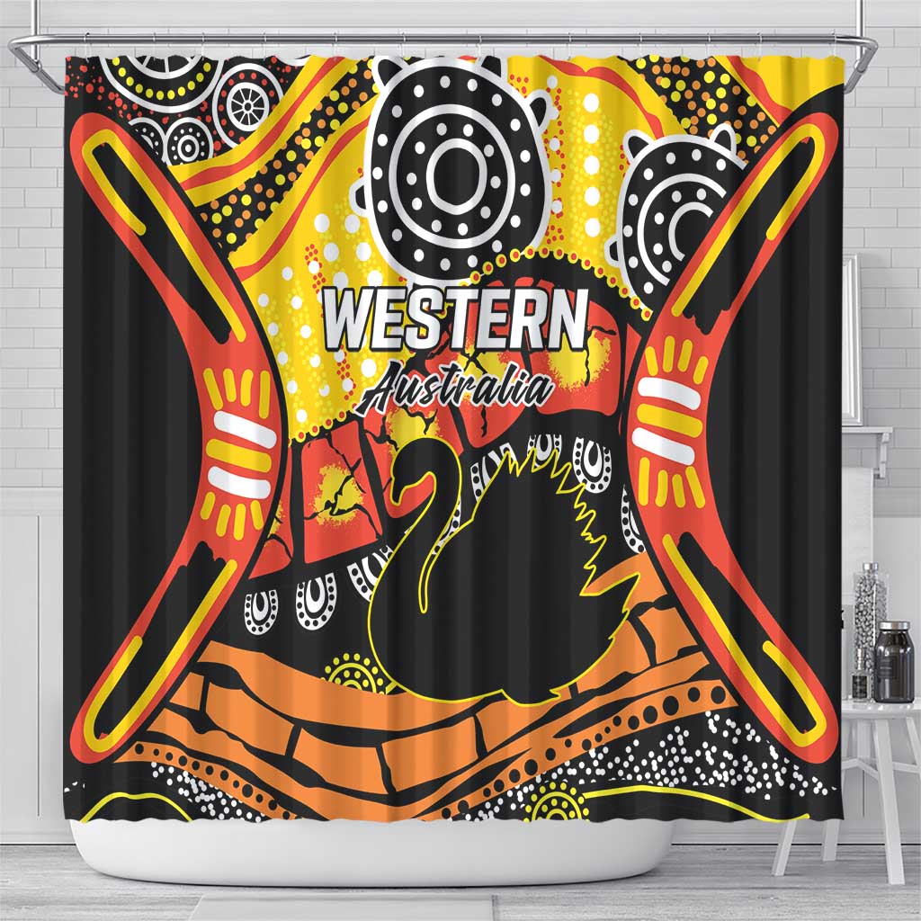 Western Australia Golden State Shower Curtain