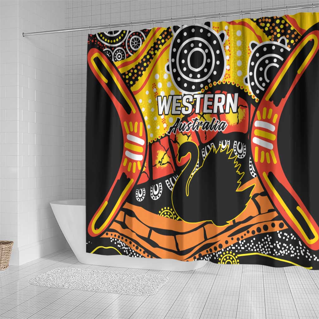 Western Australia Golden State Shower Curtain