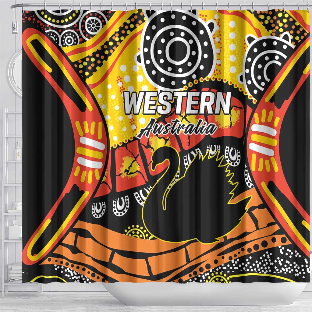 Western Australia Golden State Shower Curtain