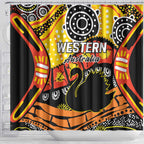 Western Australia Golden State Shower Curtain