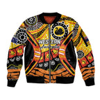 Western Australia Golden State Sleeve Zip Bomber Jacket