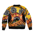 Western Australia Golden State Sleeve Zip Bomber Jacket