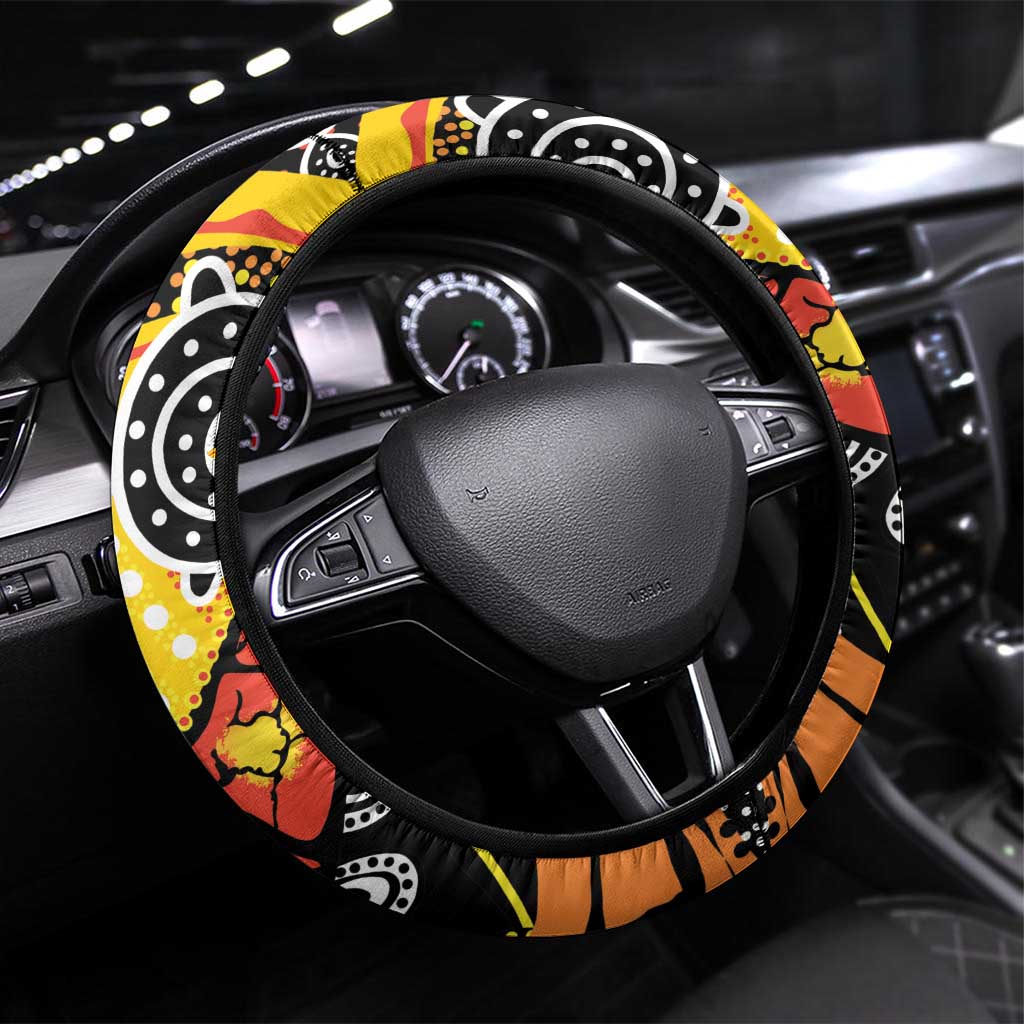 Western Australia Golden State Steering Wheel Cover