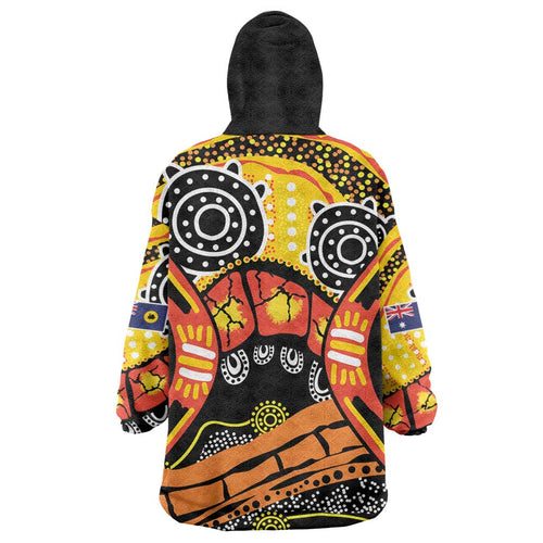 Western Australia Golden State Wearable Blanket Hoodie