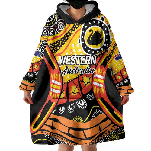 Western Australia Golden State Wearable Blanket Hoodie
