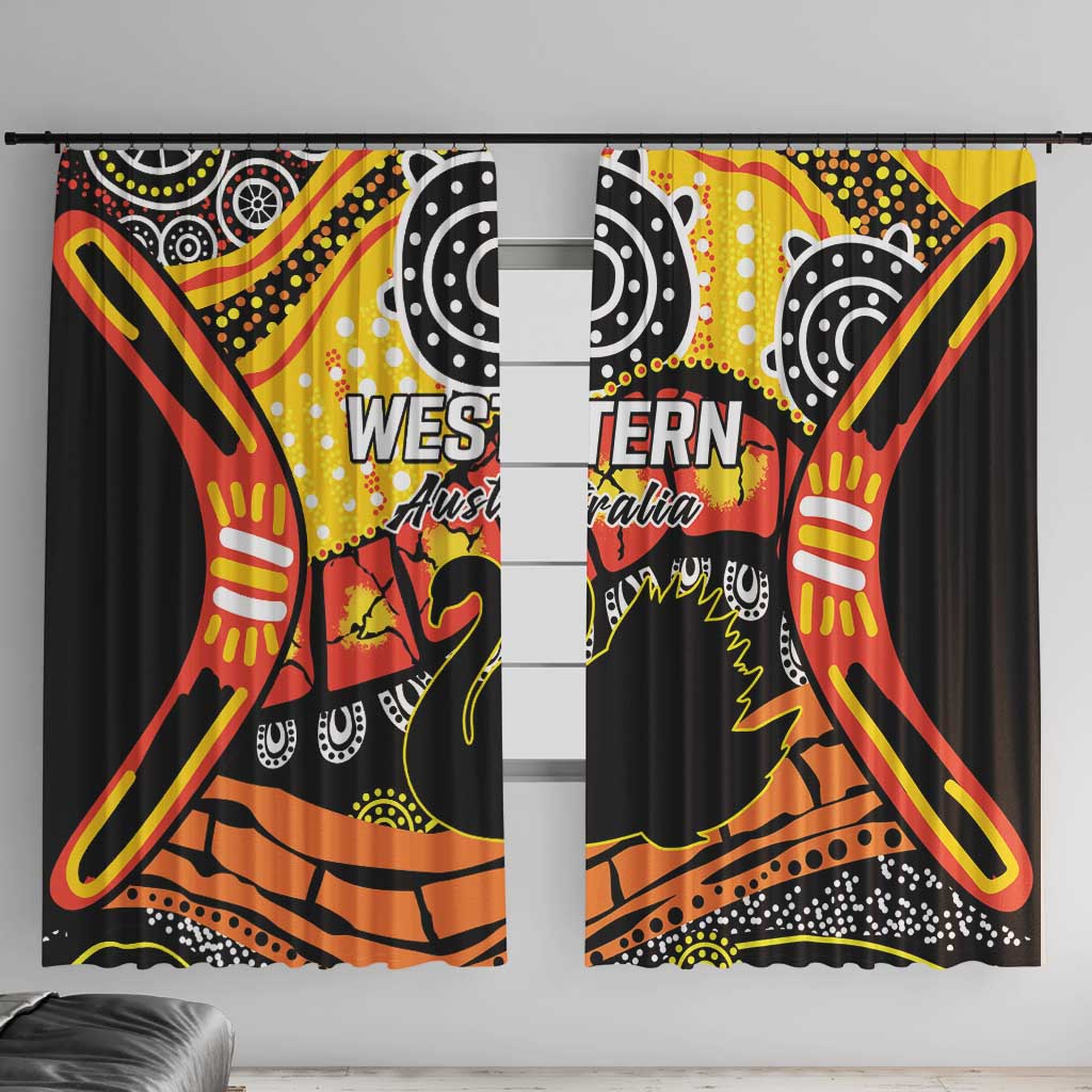 Western Australia Golden State Window Curtain
