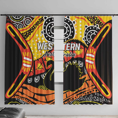 Western Australia Golden State Window Curtain