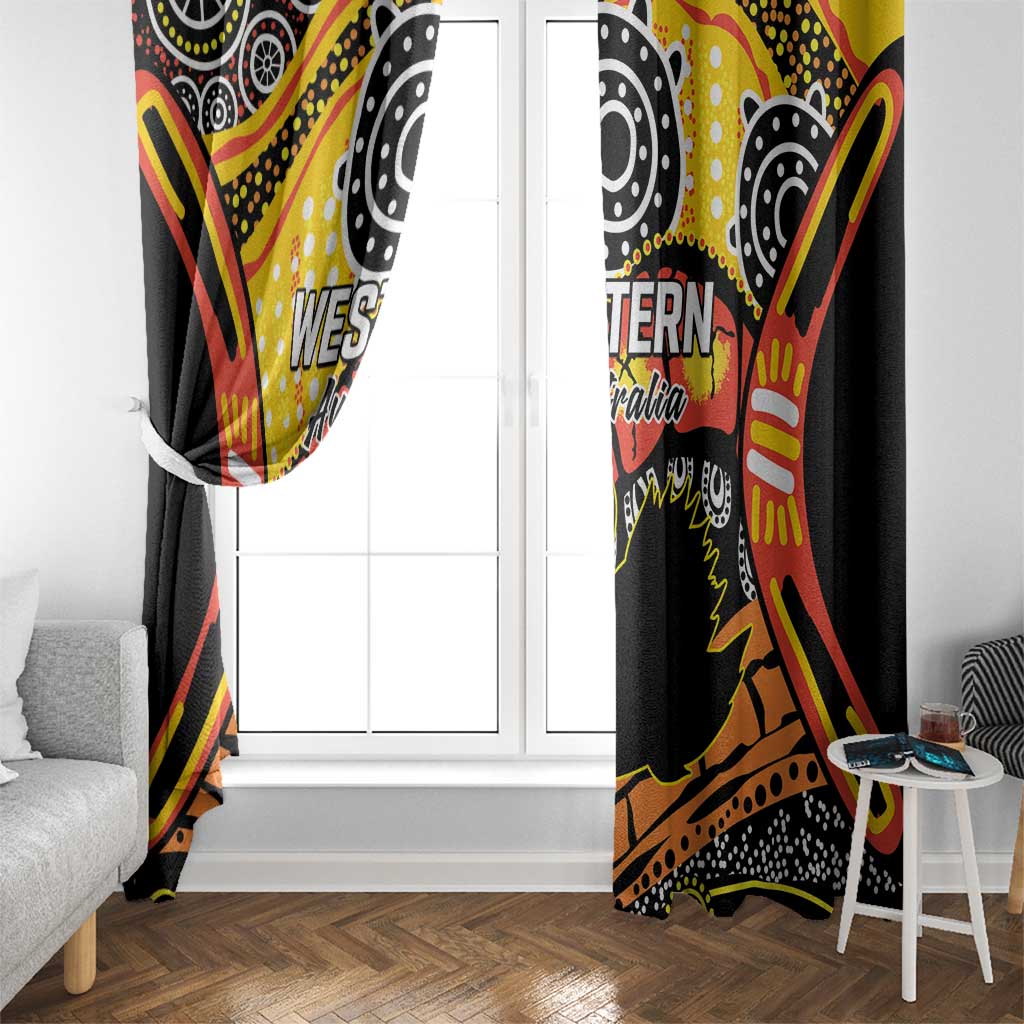 Western Australia Golden State Window Curtain