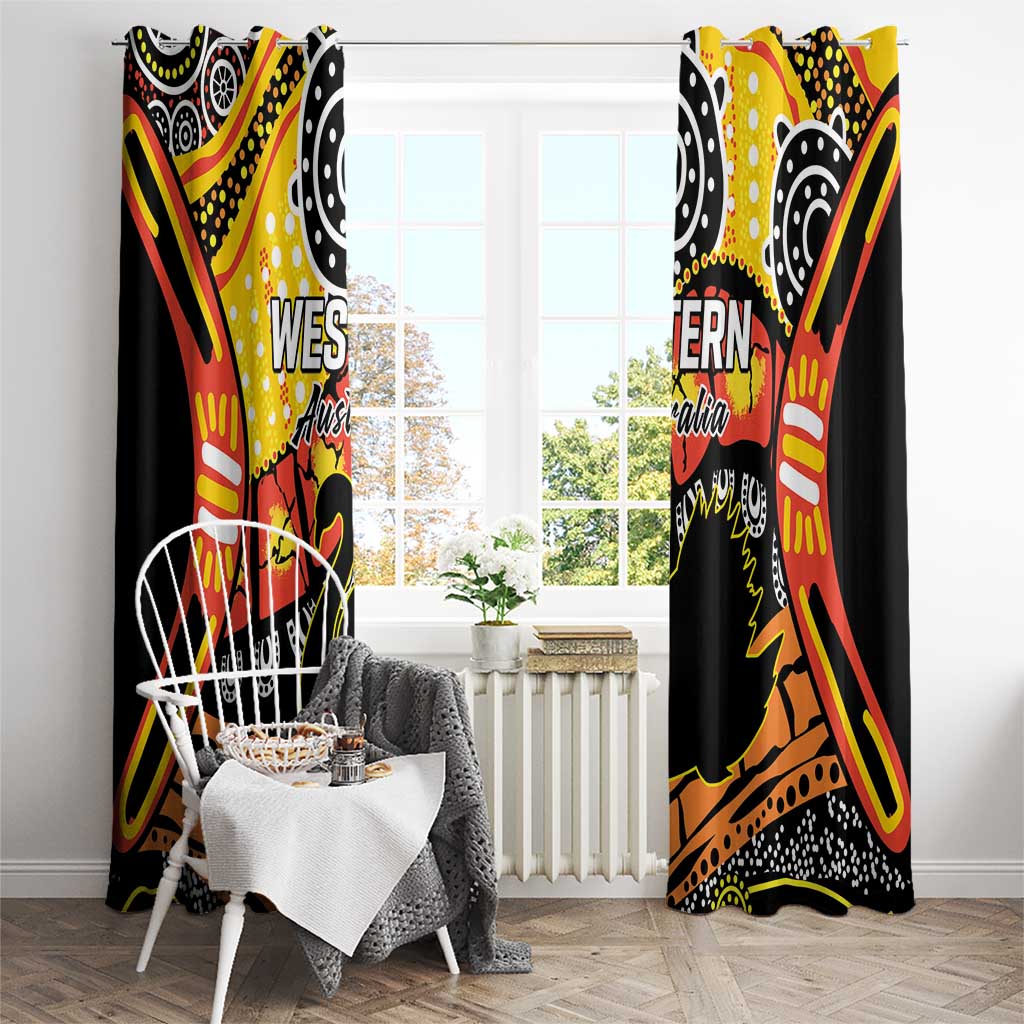 Western Australia Golden State Window Curtain
