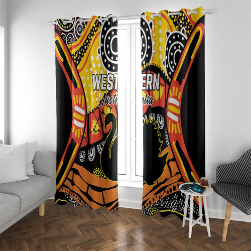 Western Australia Golden State Window Curtain