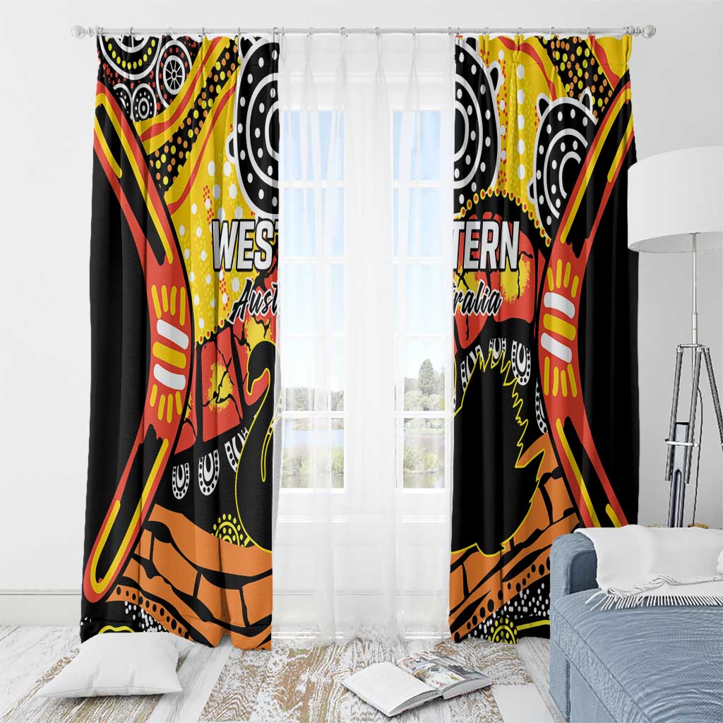 Western Australia Golden State Window Curtain