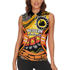 Western Australia Golden State Women Sleeveless Polo Shirt