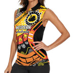 Western Australia Golden State Women Sleeveless Polo Shirt