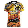Western Australia Golden State Women V-Neck T-Shirt