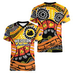 Western Australia Golden State Women V-Neck T-Shirt