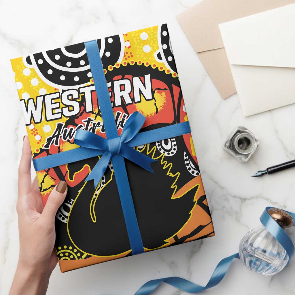 Western Australia Golden State Wrapping Paper - Aussie Hoodie