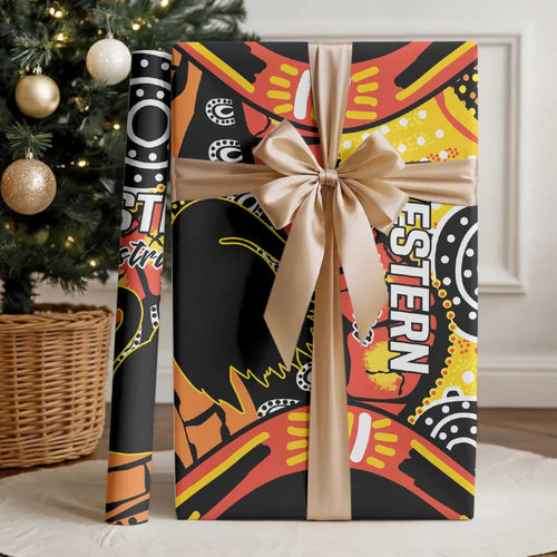 Western Australia Golden State Wrapping Paper - Aussie Hoodie