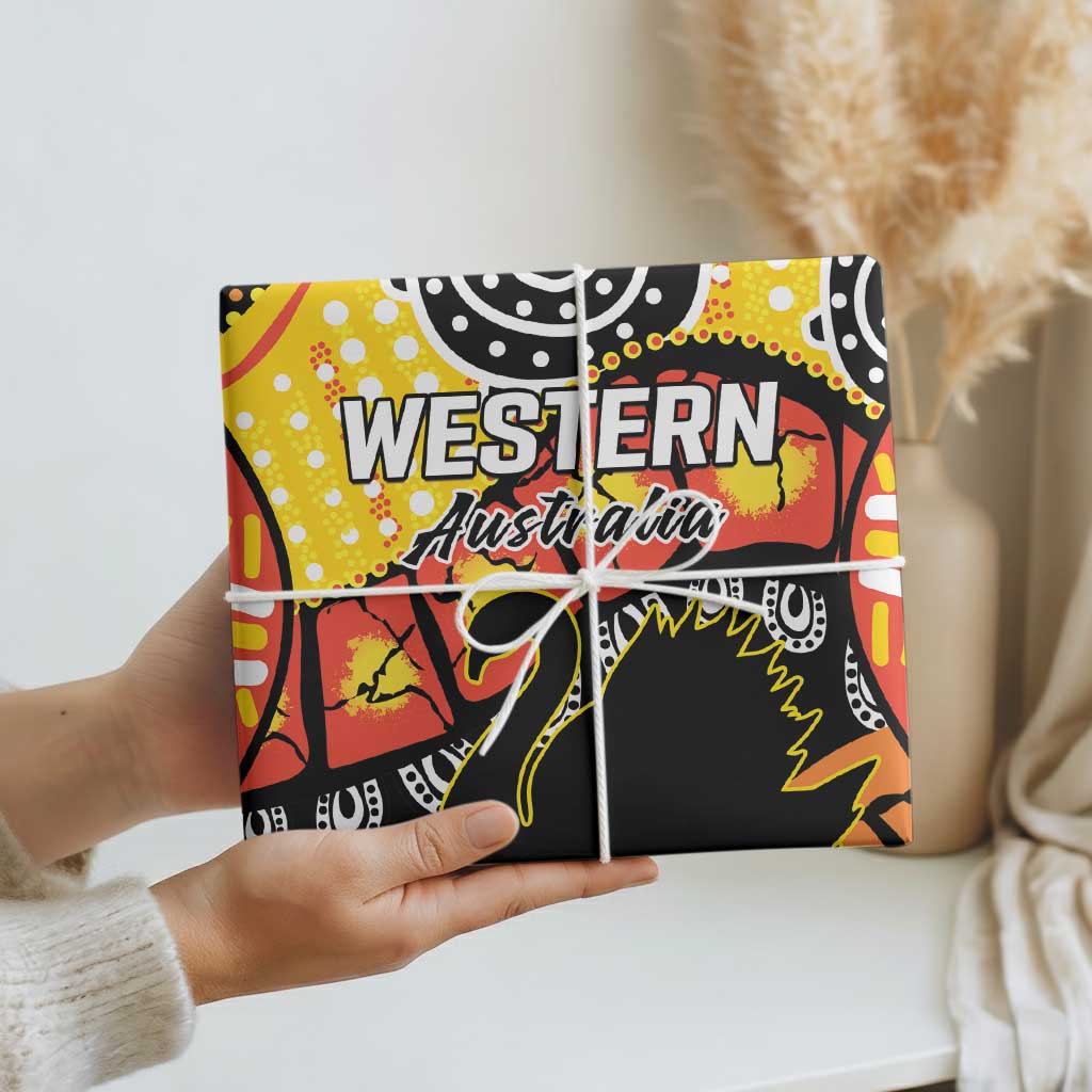 Western Australia Golden State Wrapping Paper - Aussie Hoodie