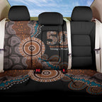 50 Years Of NAIDOC Back Car Seat Cover Strong and Proud Aboriginal Dot Painting No1