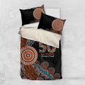 50 Years Of NAIDOC Bedding Set Strong and Proud Aboriginal Dot Painting No1