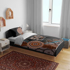 50 Years Of NAIDOC Bedding Set Strong and Proud Aboriginal Dot Painting No1