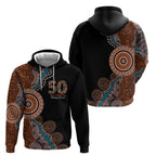 50 Years Of NAIDOC Hoodie Strong and Proud Aboriginal Dot Painting No1