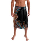 50 Years Of NAIDOC Lavalava Strong and Proud Aboriginal Dot Painting No1