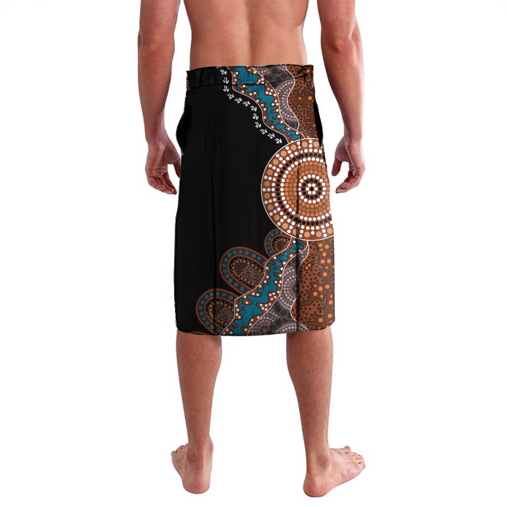 50 Years Of NAIDOC Lavalava Strong and Proud Aboriginal Dot Painting No1