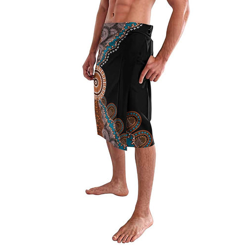 50 Years Of NAIDOC Lavalava Strong and Proud Aboriginal Dot Painting No1