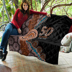 50 Years Of NAIDOC Quilt Strong and Proud Aboriginal Dot Painting No1