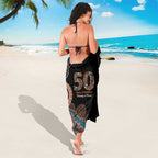 50 Years Of NAIDOC Sarong Strong and Proud Aboriginal Dot Painting No1
