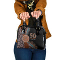 50 Years Of NAIDOC Shoulder Handbag Strong and Proud Aboriginal Dot Painting No1